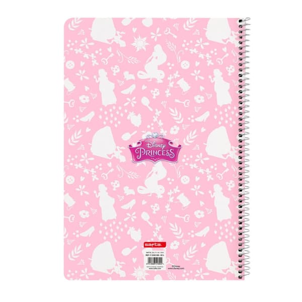 Muistikirja Disney Princess Magical Beige Pinkki A4 80 Levyt