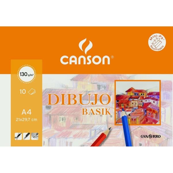 Tegnepapir Canson 10 Ark (20 enheder)