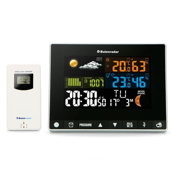 Alecto BR700 Rain Radar 3in1 Vejrstation Sort