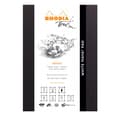 Miniatyrbild 3 av 3: Pad pad häftad A5 50f cross'n'dot linjal Maya Rhodia Touch papper
