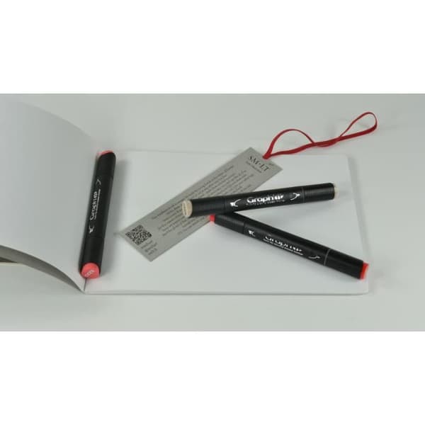 SM-LT Notebook- Ritning - Bristol - 24,5x17,6cm - 18 ark - 185 gsm
