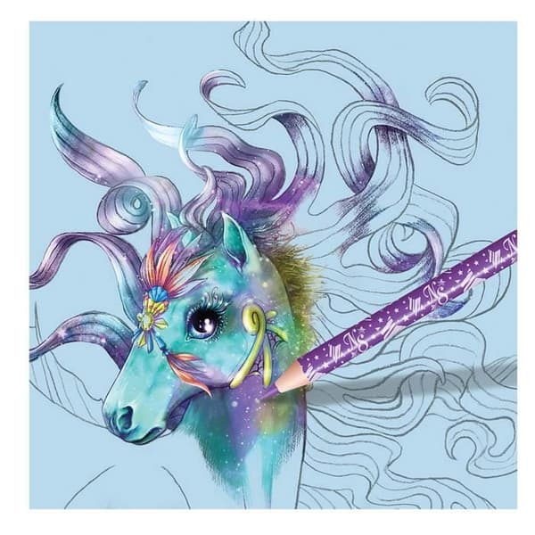 Nebulous Stars - Kreativ skissbok: Mystiska hästar: Ariaz och Joyiaz