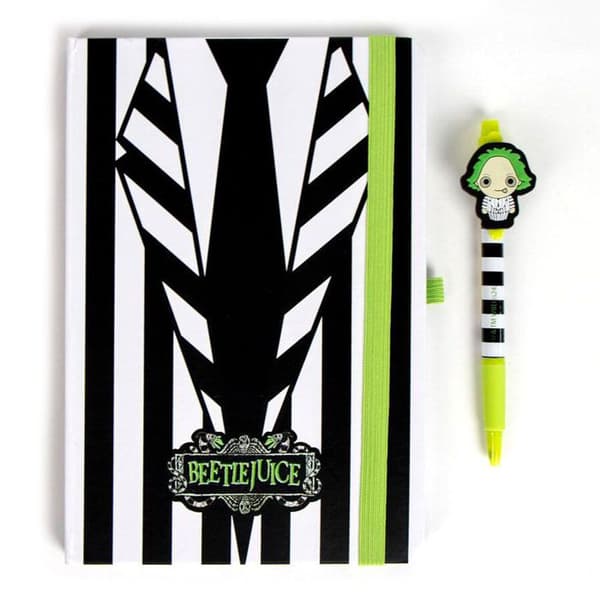 Bloc-notes - Cerda - Beetlejuice - Svart/Vit - Mixad - Vuxen