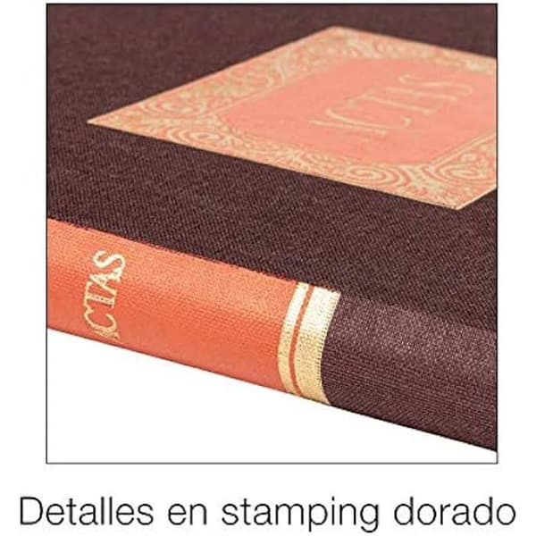 Avlång bok - MIQUEL RIUS - Modell 5043 - Röd färg - Blandat brevpapper