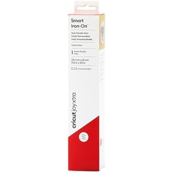 Påstrykningsvinylrulle - CRICUT - Joy Xtra - 9,5" x 24" - 50 Tvättbeständig - Blandat