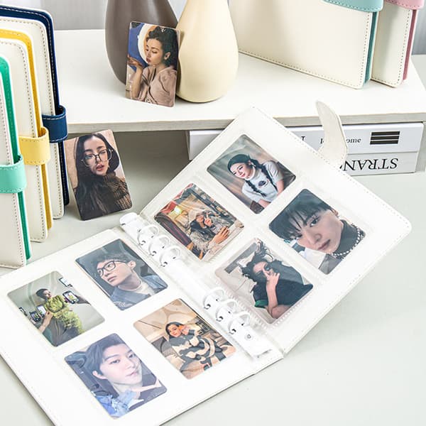 INF Fotoalbum, PU-lærpermer med 10 påfyllbare sider