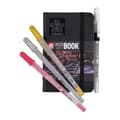 Miniatyrbild 4 av 4: Anteckningsbok - Skiss - Ritning - Anteckningar - 9x14cm - 80 sidor - Svart omslag - Sakura
