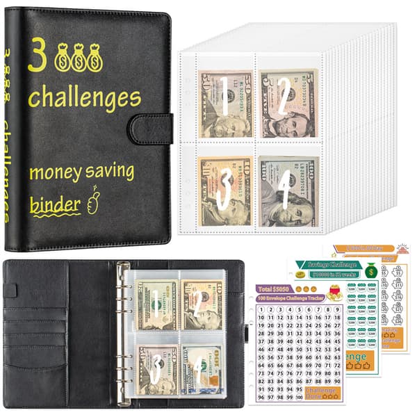 INF 100 dages pengeudfordringsbinder - A5 konvolutsystem
