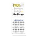 Miniatyrbillede 3 af 8: INF Money Saving Challenge Book - Mini Binder PVC Cash Envelope - $1.000