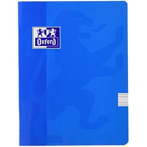 Cahier A5 - OXFORD - 10010 - 48 ark - Reglerad 3,5 - Matchande marginaler