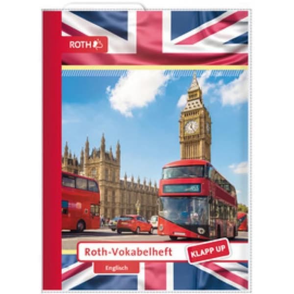 ROTH Brevpapper - Tillbehör ROTH Vokabelheft Klapp-up Englisch, DIN A5 247731