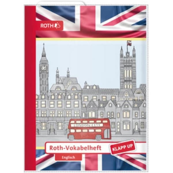 ROTH Brevpapper - Tillbehör ROTH Vokabelheft Klapp-up Englisch, DIN A5 247731