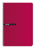 Miniatyrbild 3 av 4: Enri Notebook - 100435746 - Notebook 70 gr Röd (5 enheter)