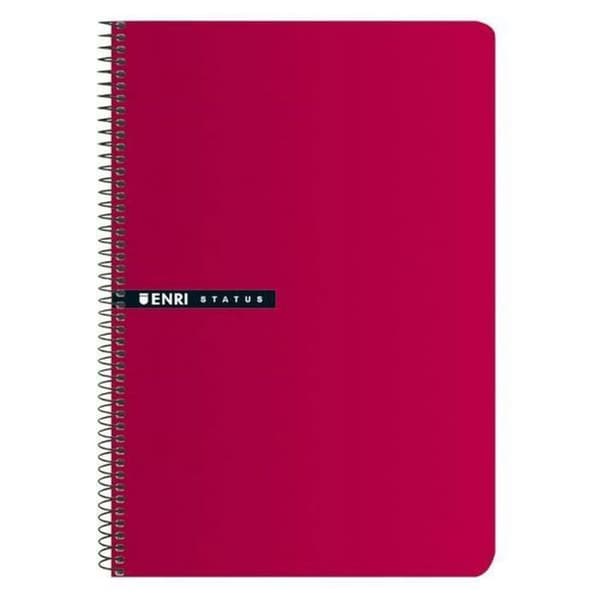Enri Notebook - 100435746 - Notebook 70 gr Röd (5 enheter)