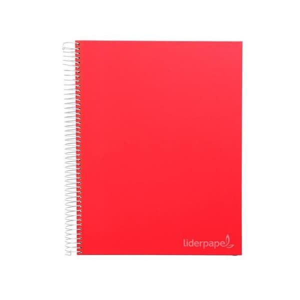 Jolly A5 spiral notebook 280p 75g/m2 mikroperforerad 6 hål - Slumpmässig färg