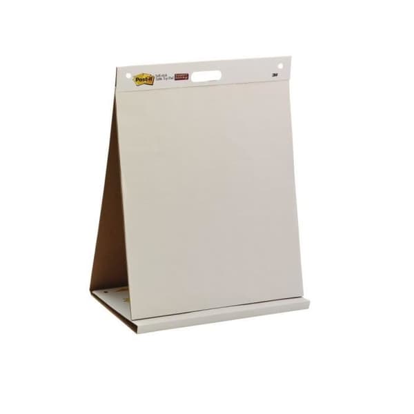 Pad av självhäftande ark - POST-IT - 20 ark - Vit - 50 x 58,4 cm - Blandat