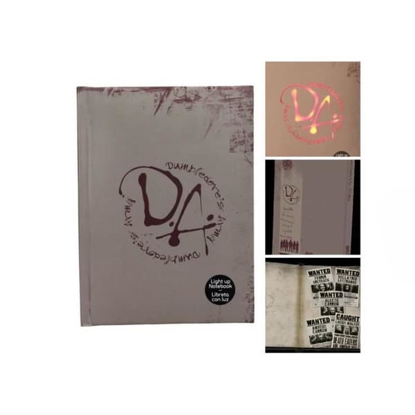 Harry Potter Notebook - SD-leksaker - Dumbledore's Army Luminous - Svart - Vanlig