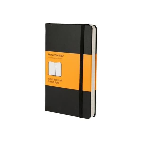 Cahier - Moleskine - Classic Extra Large - 190 x 250 mm - 192 sidor - Svart omslag