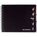 Miniatyrbild 1 av 2: Cahier Spirale - LIDERPAPEL - 935973 - A5 148x210mm - Svart Papper - Exekutivserie