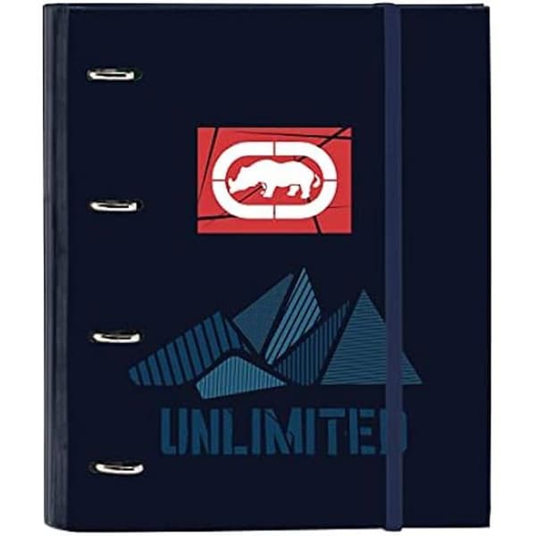 ECKO UNLTD 4-ringspärm. Peaks - SAFTA - 35cm - 100 A4-ark - Blå