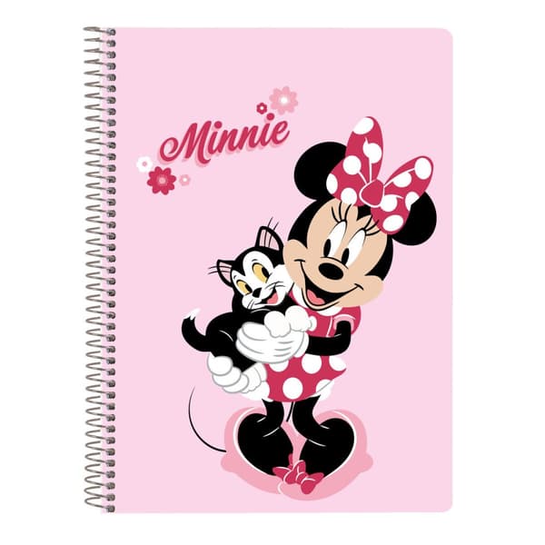 Ringbog Minnie Mouse Naive Pink 80 Ark