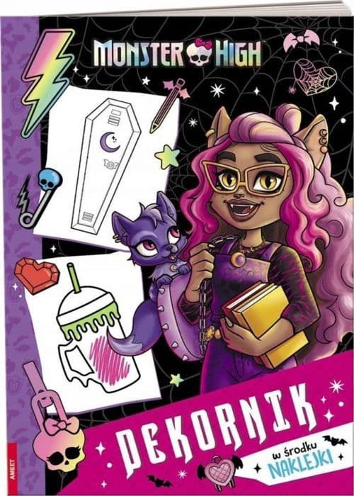 Registreringssamtal - klasshäfte Ameet - DEK-1501 - Monster High-bok. Decornik