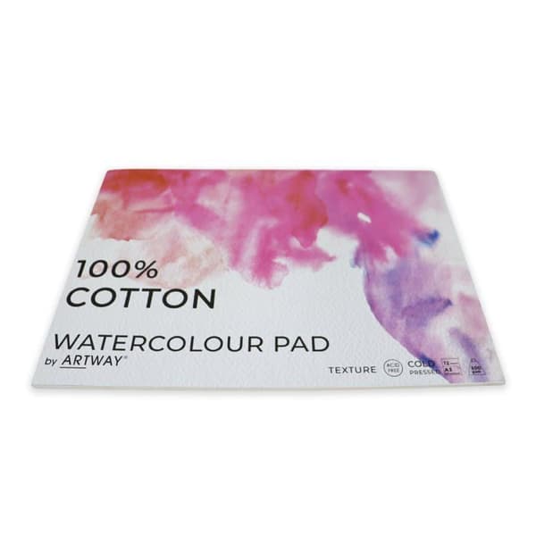 Blocnot - Artway block av papper - 2303572 - A3 kallpressad akvarellblock - 300 g/m² - 100% bomull - 12 ark