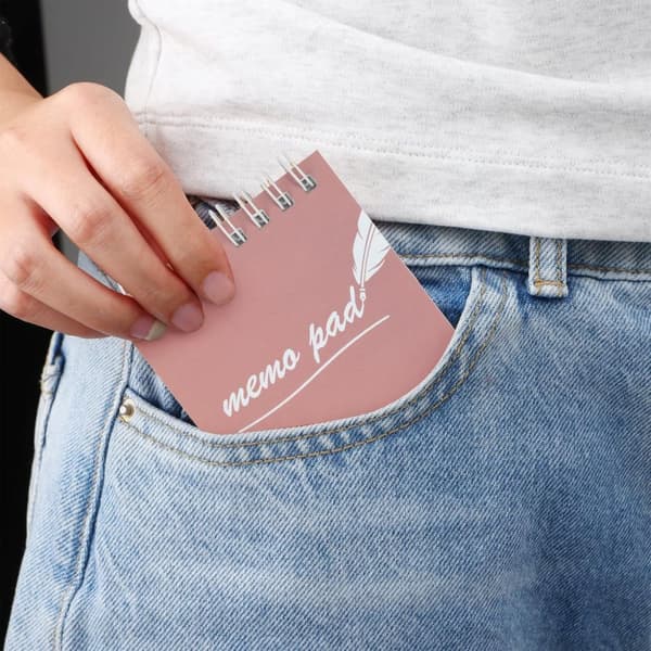 INF Mini Pocket Notebook Set - 9 stk.