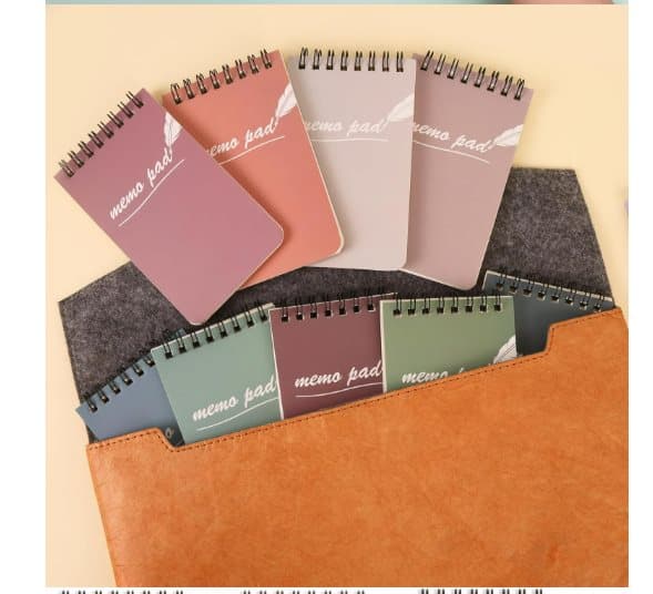 INF Mini Pocket Notebook Set - 9 stk.
