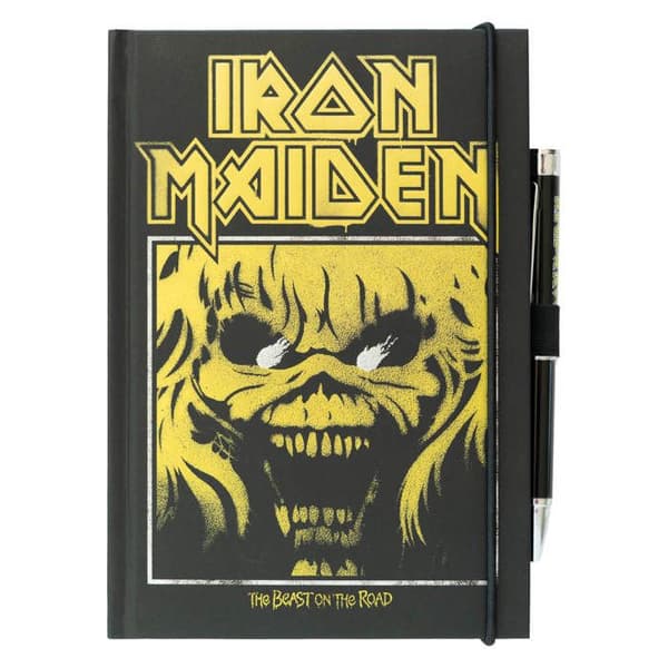 Carnet A5 Premium med Projektorpenna Iron Maiden
