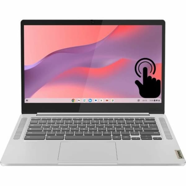 Bärbar dator Lenovo IdeaPad Slim 3 8 GB RAM 14" Kompanio 520 128 GB SSD Grå