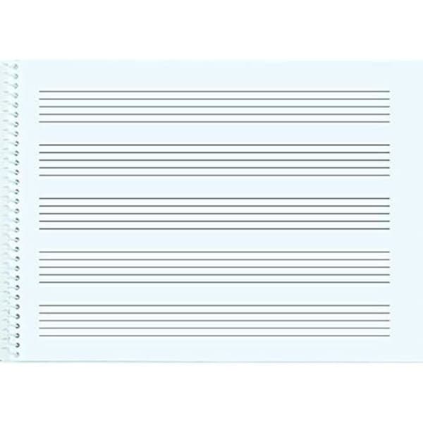 Musikmatta - LIDERPAPEL - Bloc av LED Musik Pentagram - 20 Ark - 100G/M2 - 3mm