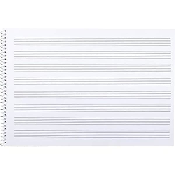 Spiralblock - LIDERPAPEL - Notblocket Pentagram - 20 ark - 80 g/m² - A4
