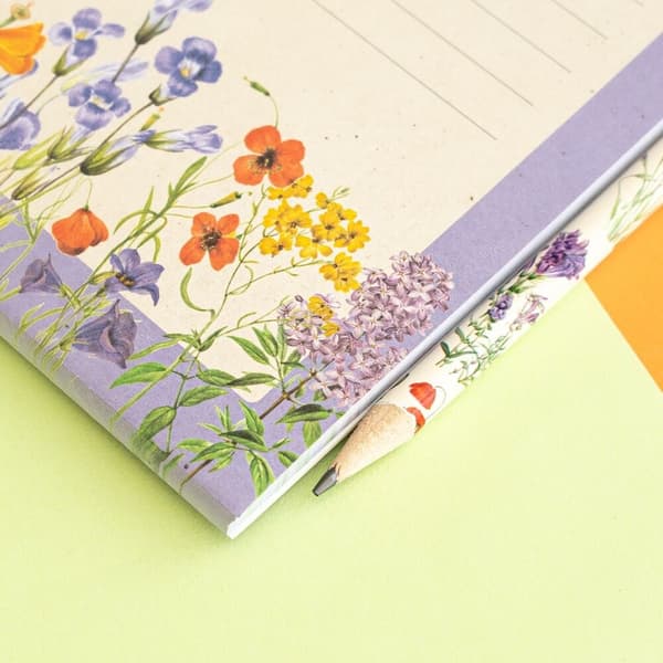 Wild Flowers magnetic notepads