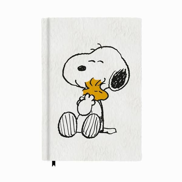 Peanuts A5 premium plush notebook