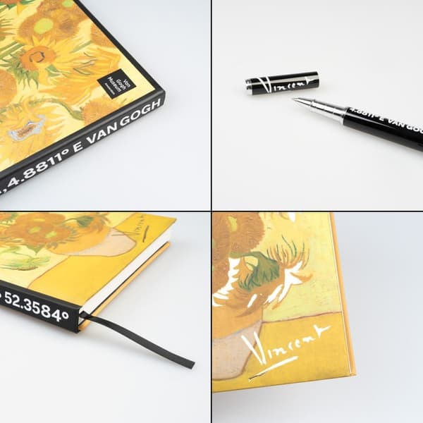 Van Gogh Museum A5 premium notebook + pen set