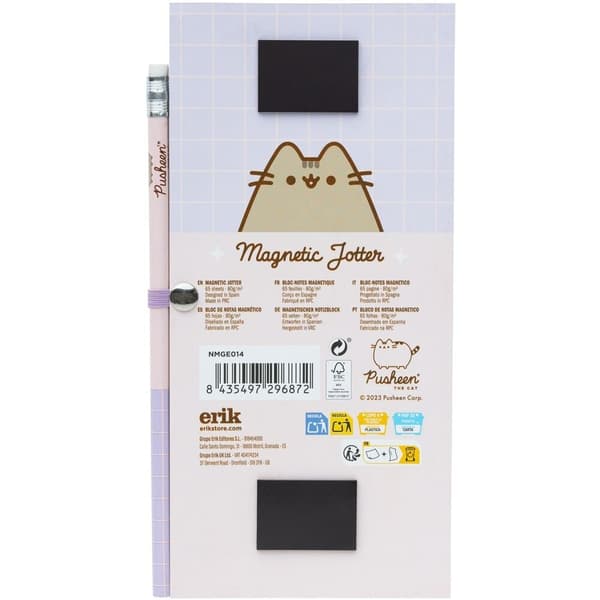 Pusheen magnetic notepads