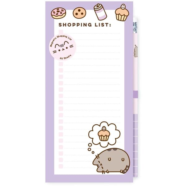 Pusheen magnetic notepads
