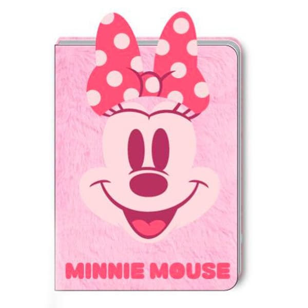 Disney Minnie plush notebook