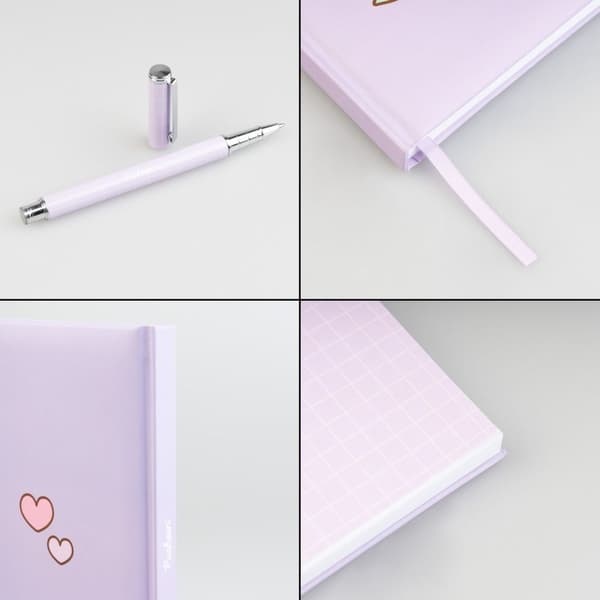 Pusheen Moments A5 premium notebook + pen set
