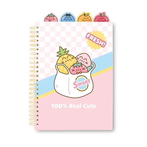 Pusheen Fruits A5 notebook