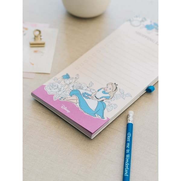 Disney Alice in Wonderland magnetic notepads