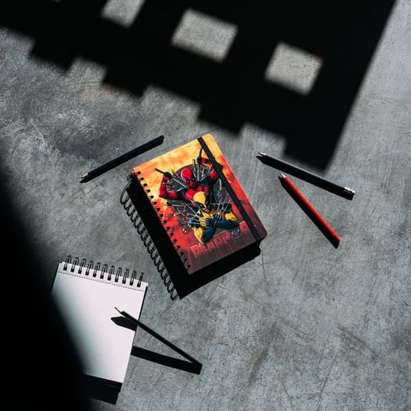 Marvel Deadpool &#38; Wolverine A5 notebook
