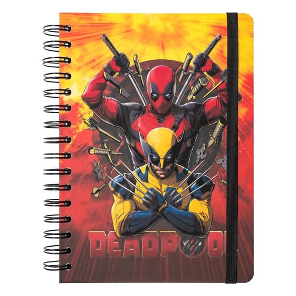 Marvel Deadpool &#38; Wolverine A5 notebook