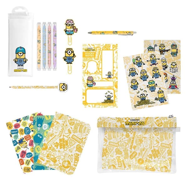 Minions stationary set
