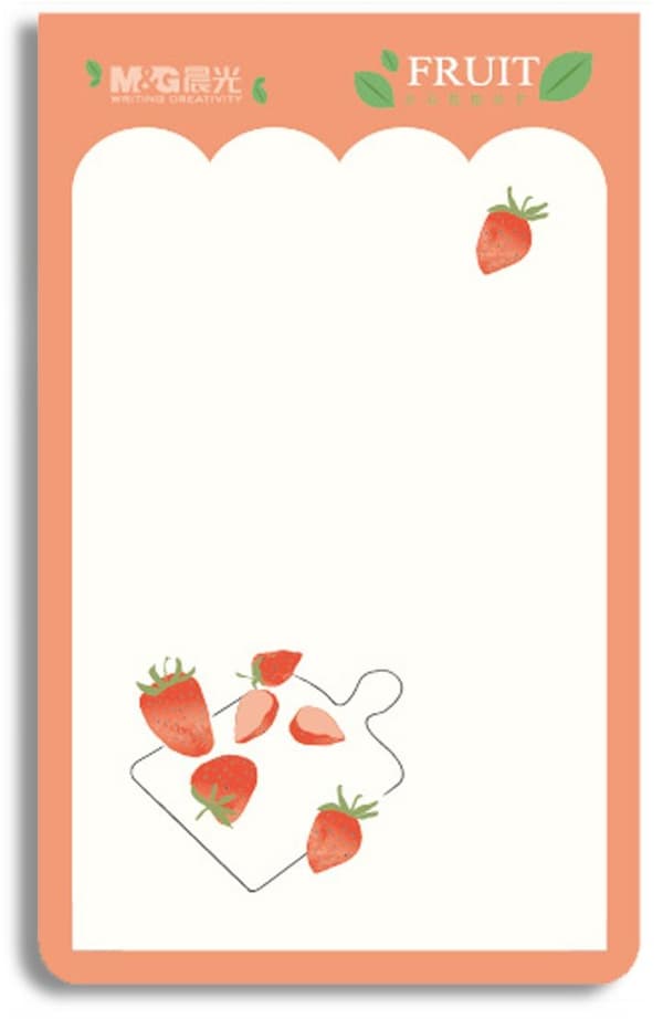 Sticky Notes 76x51 MG Frukt