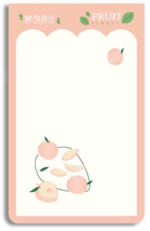 Sticky Notes 76x51 MG Frukt