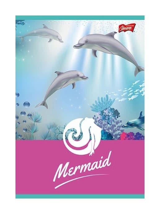 Muistikirja A5 16k grid Mermaid Unipap