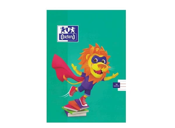 Notebook A5 16k dobbeltline 90g Oxford Lew 3860