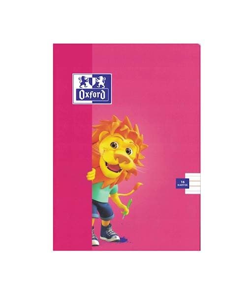 Notebook A5 16k dobbeltline 90g Oxford Lew 3860
